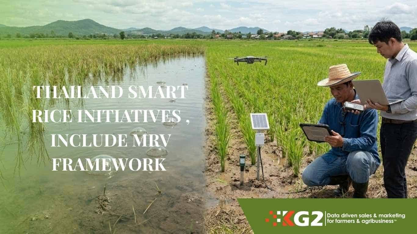 Thailand’s Smart Rice Initiatives Include The MRV FRAMEWORK